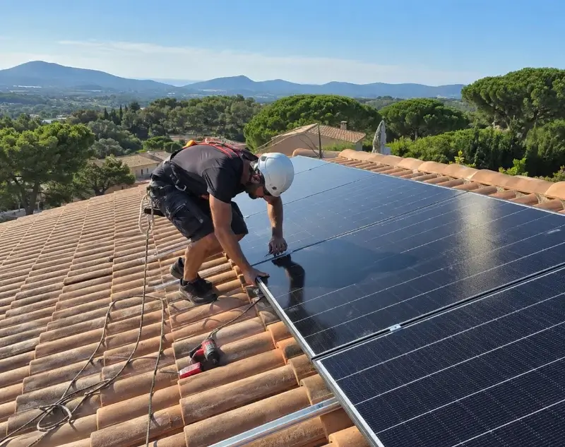 Installateur panneaux solaires Peillonnex — pose photovoltaïque sur toiture